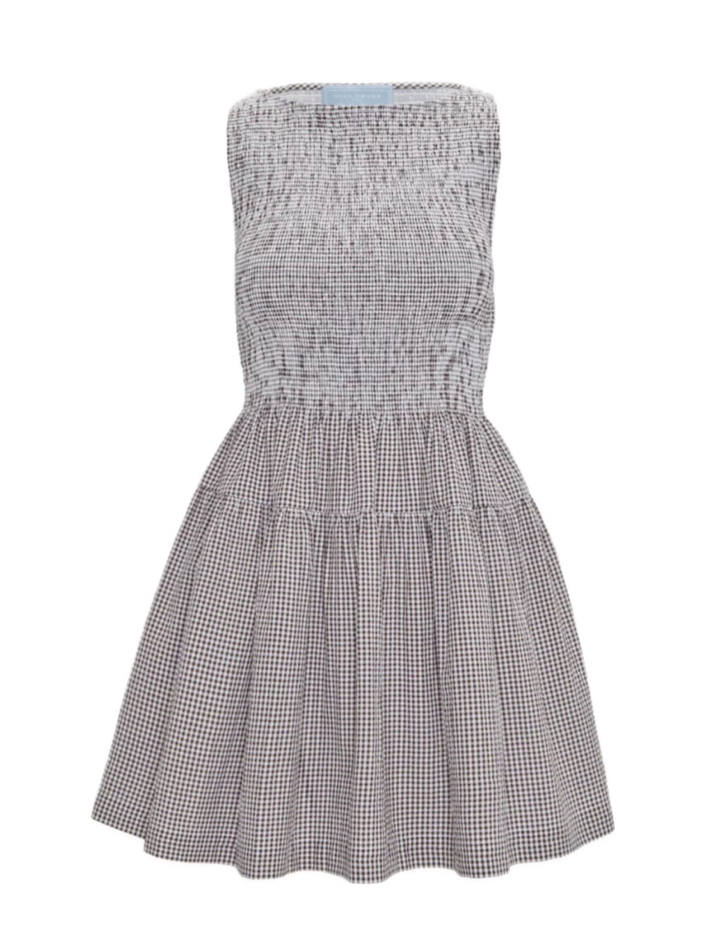 Hill House Chocolate Gingham Cosima